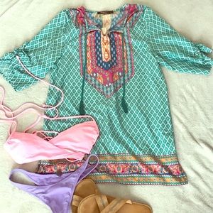 Swim cover up tunic